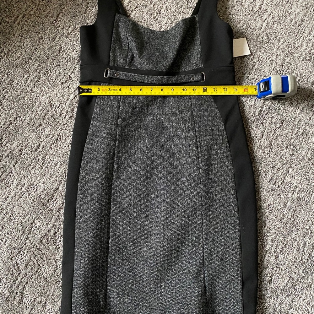 Black and Grey Dress New York & Co